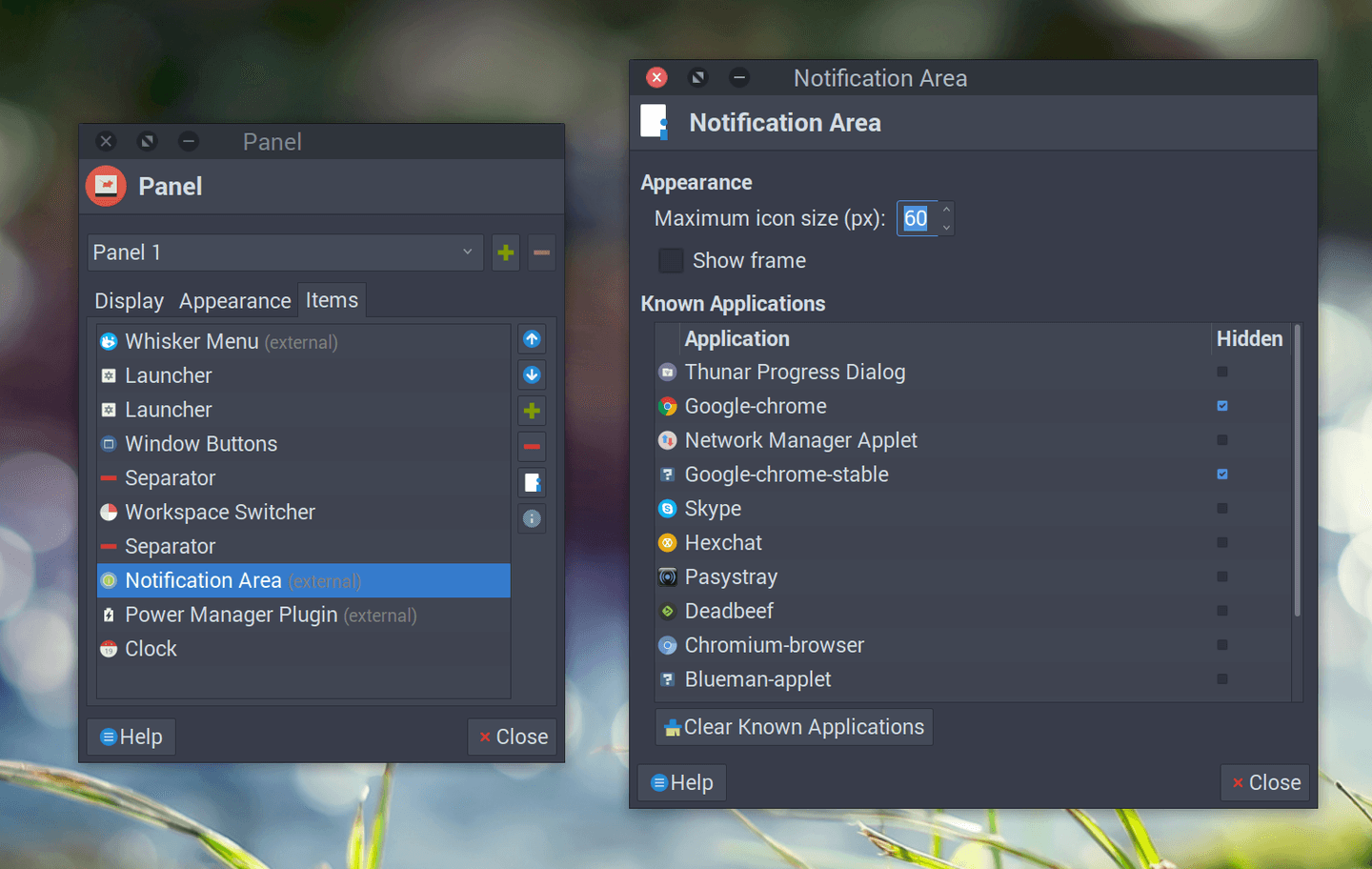 Gallium HDPI Notification Area